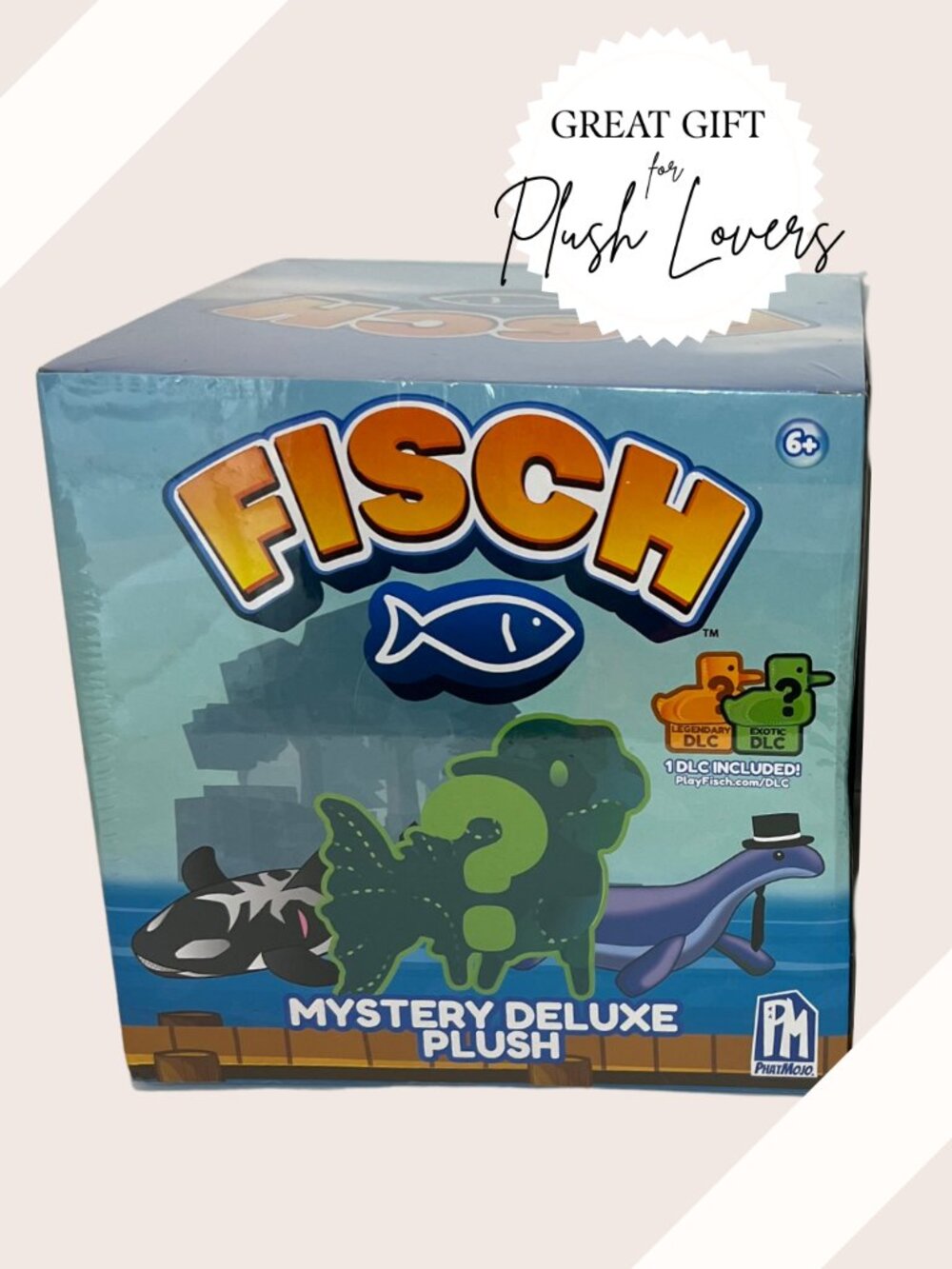 Fisch Mystery Deluxe Plush New Sealed Cute Collectible Gift